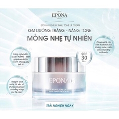 Kem Dưỡng Epona Sáng Da, Nâng Tone Chiết Xuất Ốc Sên 50ml