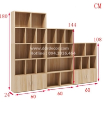 Kệ gỗ MDF hiện đại