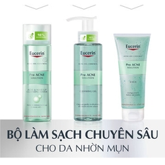 Nước Cân Bằng Eucerin Dành Cho Da Nhờn Mụn 200ml