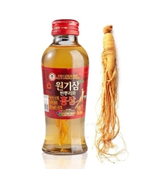 Nước hồng sâm có củ Won Ki Sam 120ml x 2 chai