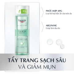 Nước Tẩy Trang Eucerin Dành Cho Da Nhờn Mụn 200ml