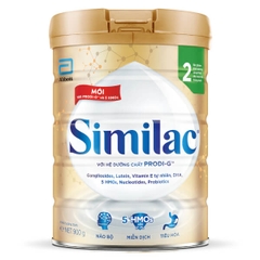 Sữa Similac 5G số 2 900g (6-12 tháng) - Abbott