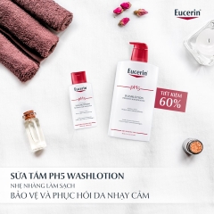 Sữa Tắm Eucerin Dịu Nhẹ Cho Da Mặt và Toàn Thân 400ml