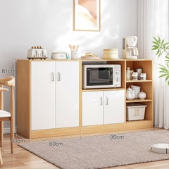 Bộ tủ bếp gỗ MDF hiện đại