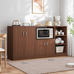 Bộ tủ bếp gỗ MDF hiện đại