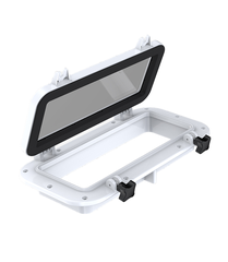 Cửa Sổ Vách tàu Cano, Chất Liệu Nhựa ABS, Porthole Chữ Nhật 320mm , Mã SFPP1-04