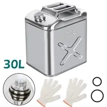 Bình Nhiên Liệu 30 lít, Chất Liệu Tole Sắt Hoặc Inox 304, Kích Thước 36x26x43cm