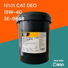 Dầu Nhớt Động Cơ Diesel CAT DEO 15W-40, Mã 3E9848, Dung Tích 20L 3E-9848