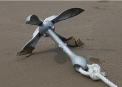 3.2Kg Neo Chùm Thép Mạ Kẽm, Xếp Gọn Nặng 3.2kg, Cho Tàu Cano