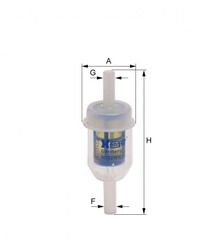 Lọc Nhiên Liệu Hengst H102WK