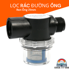 Lọc Rác Trên Đường Ống Dẫn Nước 51S01, Phi Ren 21mm