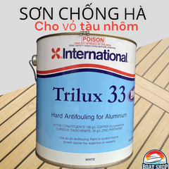 Sơn Chống Hà International TRILUX 33 WHITE YBA064, Dung Tích 4 Lít, Màu Trắng Hoặc Đen