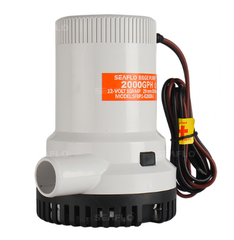 Bơm nước lườn không tự động, mã: SFBP2-G2000-01, điện áp: 24V, lưu lượng 2000 GPH, ống 29mm