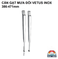 Cần Gạt Mưa Đôi VETUS, Model : SSADX, thép, Chiều Dài 386 đến 471mm. hàng mới 100%