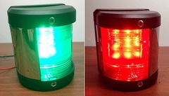 Cặp Đèn Mạn Xanh Đỏ LED 12V S40431-12/S40432-12 Combo