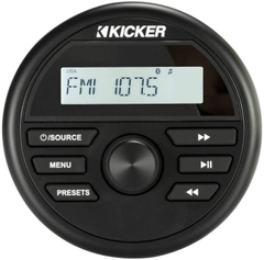 Đầu Bluetooth KICKER Tròn, Chống Nước, Mã 46KMC2 , 12V