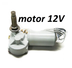 12V Motor gạt Mưa Vetus RW01A 12V, Trục 50mm, 16 Răng Rơ Nia, Dành Cho Tàu Thuyền Hàng Hải Cano