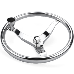 Vô Lăng Cano Inox 316 Model 7319SRF1 , Đường Kính 338mm, vặn ốc , 3 cánh