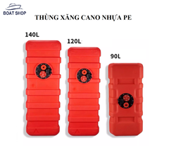 Thùng Xăng Cano Cỡ Lớn, Chất Liệu Nhựa Cứng PE, Dung Tích