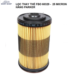 Lọc Dầu Thay Thế Parker FBO 60329, Độ Tinh 25 Micron
