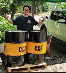 Phuy nhớt CAT 15W40 3E 9840, Dung Tích 208L