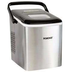 Máy Làm Đá IGLOO Màu Bạc , Mã 26Lb, Igloo Automatic Self-Cleaning Portable Electric Countertop