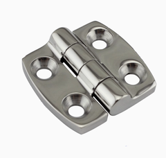 Bản Lề Vuông Bo Góc Tròn, Chất Liệu Inox 316, Dày 4mm, Kích Thước 38x38mm, Mã S31001S-1, Hàng Mới 100%