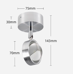 Đèn Hoàng Hôn Trang Trí Phòng Ngủ Tàu Cano Du Thuyền, Màu Vàng Ấm, điện 111V~240V - 5W
