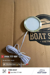 80mm Đèn Ốp Trần mini 12V Sáng Vàng, Loại nhỏ, đk 80mm, dày 8.2mm