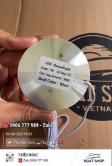 80mm Đèn Ốp Trần mini 12V Sáng Vàng, Loại nhỏ, đk 80mm, dày 8.2mm