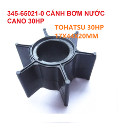 345-65021-0 Cánh Bơm Nước Cano 30HP Hãng Yamamoto, 17x44x20mm
