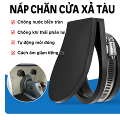 Nắp Cao Su Chắn Ống Xả Cho Động Cơ Máy Trong Cho Tàu Cano