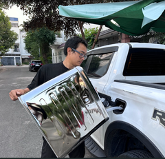 Thùng Xăng Dự Phòng Inox, Chất Liệu Thép Không Gỉ Inox 304, Dung Tích 70L, Kích Thước 495x350x530mm, Mã S80308-70L