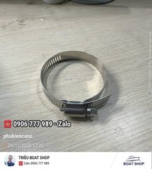 Cổ Dê Inox 316, Kích Thước  D: 40-64mm W: 12.7mm T: 0.6mm