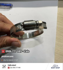 Cổ Dê Inox 316, Kích Thước  D: 40-64mm W: 12.7mm T: 0.6mm