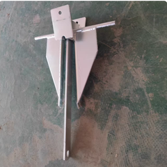 Neo Xếp 10Kg Danforth Thép Mạ Kẽm, Cho Tàu Cano, Nặng 10kg, Tặng Kèm Dây 20 mét, Mã BS30858-10