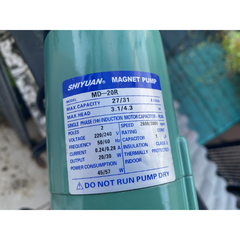 Bơm Magnet MD-20R, 220V