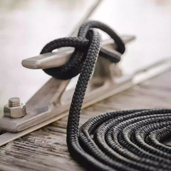 Dây Buộc Tàu Nylon phi 10mm, Dài 4M6 dùng cột tàu Cano, Treo Phao Đệm Chống Va, Mã BSR10