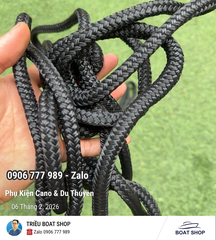 Dây Buộc Tàu Nylon phi 10mm, Dài 4M6 dùng cột tàu Cano, Treo Phao Đệm Chống Va, Mã BSR10
