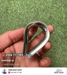 Khuyên Lót Cáp 16mm, M16 Chất Liệu Inox 316L, mã S00730-M16