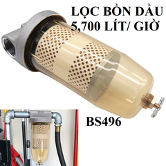 Lọc Bồn Dầu Diesel Và Tách Nước BS496, lưu lượng 5,700  lít / giờ, chuyên cho bồn bể, máy bơm dầu diesel