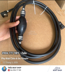 Dây Bo Bơm Bóp Tay, Dây Xăng Cano Dây Bo Bơm Bóp Tay, Ông Dẫn Nhiên Liệu Cano, Dây 3 mét, Phi ngoài 12mm,