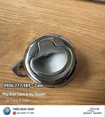 Khóa Nắp Hầm Tròn S31143-2, Có Chìa, Dạng Gài , KT 65x35mm, Inox 316