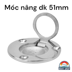 Móc Nâng Nắp Hầm ( lift Ring) Inox 316, Đường Kính 51mm, Mã S31108
