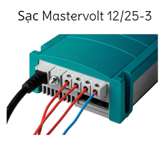 Máy Sạc Ắc Quy Mastervolt ChargeMaster 12/25-3, Model 44010250, Đầu vào 230 V (180-265 V), 50/60 Hz, Đầu Ra: 25 A at 13.25 V