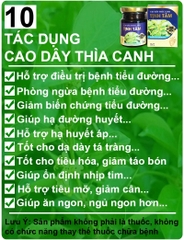 Cao Thìa Canh quảng trị cao cấp 100% nguyên chất (hộp 100gr)
