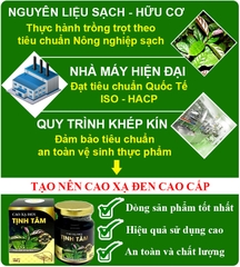 Cao Xạ Đen Tịnh Tâm Cao Cấp (Hộp 100gr)