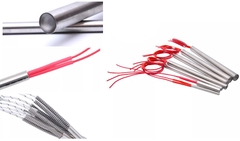 Điện trở cây sấy khô có cánh tản nhiệt - Cartridge Heater