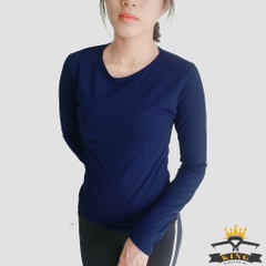 Áo thun nữ Facio Shop tay dài cổ tròn form ôm W05