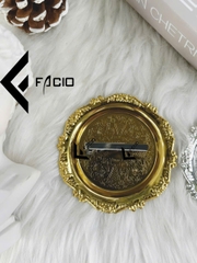 Kẹp cà vạt trơn Facio Shop hợp kim nhiều màu AT01